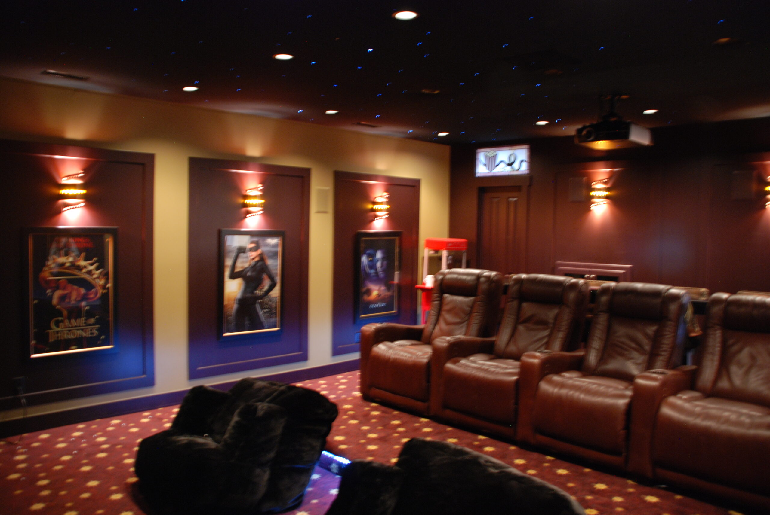 Basement Theater Room