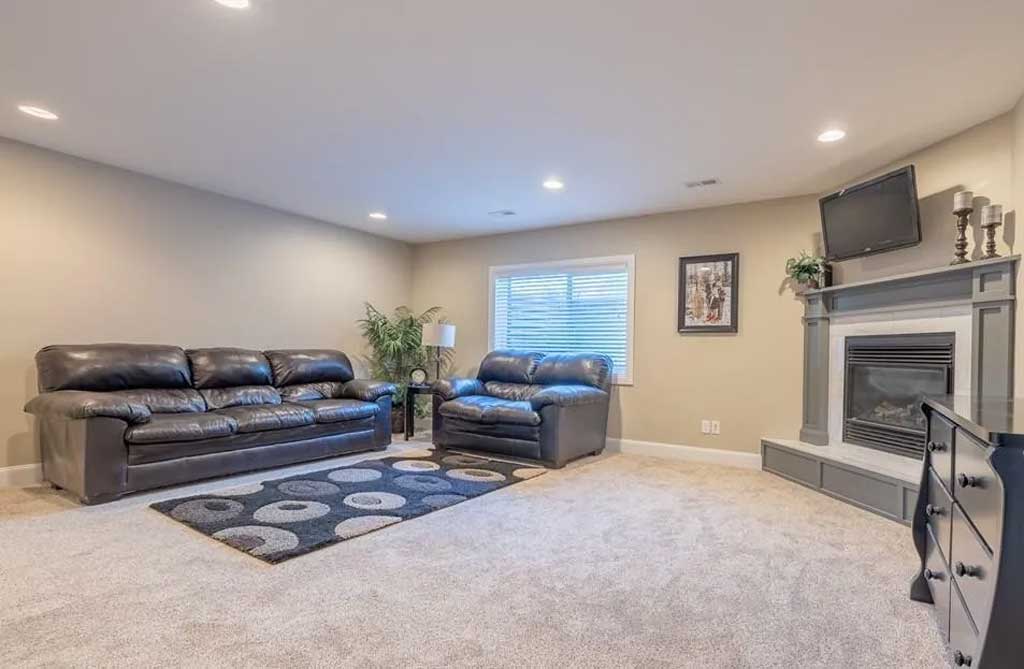 Eagle Mountain Utah Basement Finish Family Room