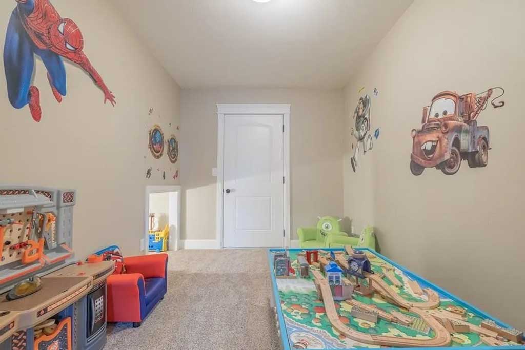 Eagle Mountain Utah Basement Play Room