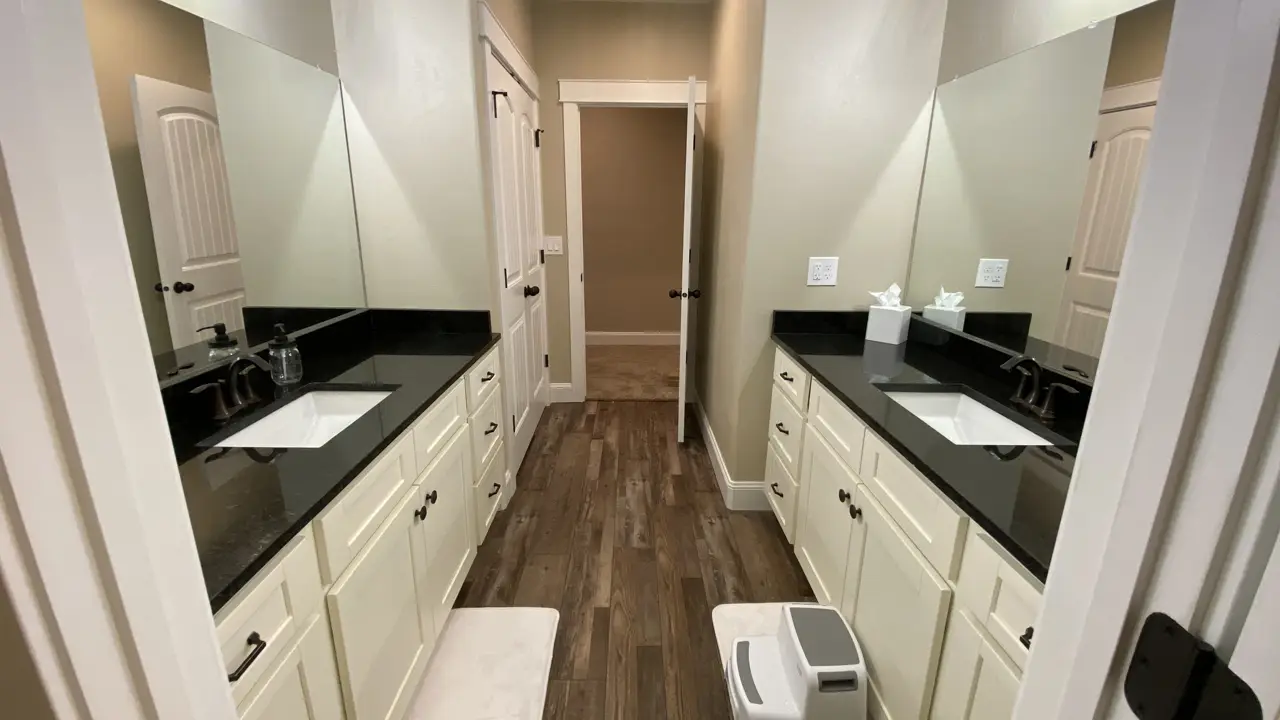 Vineyard Utah Custom Basement Bathroom