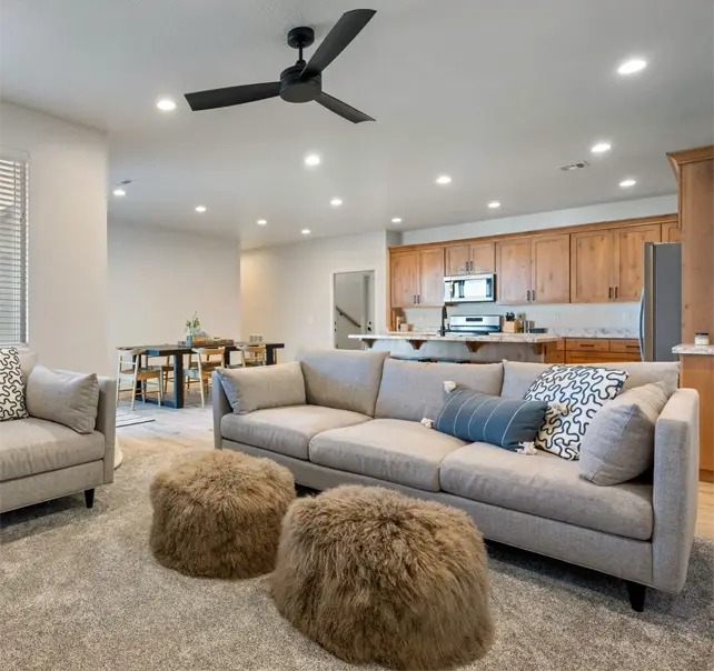 Utah Basement Remodeling Family Room