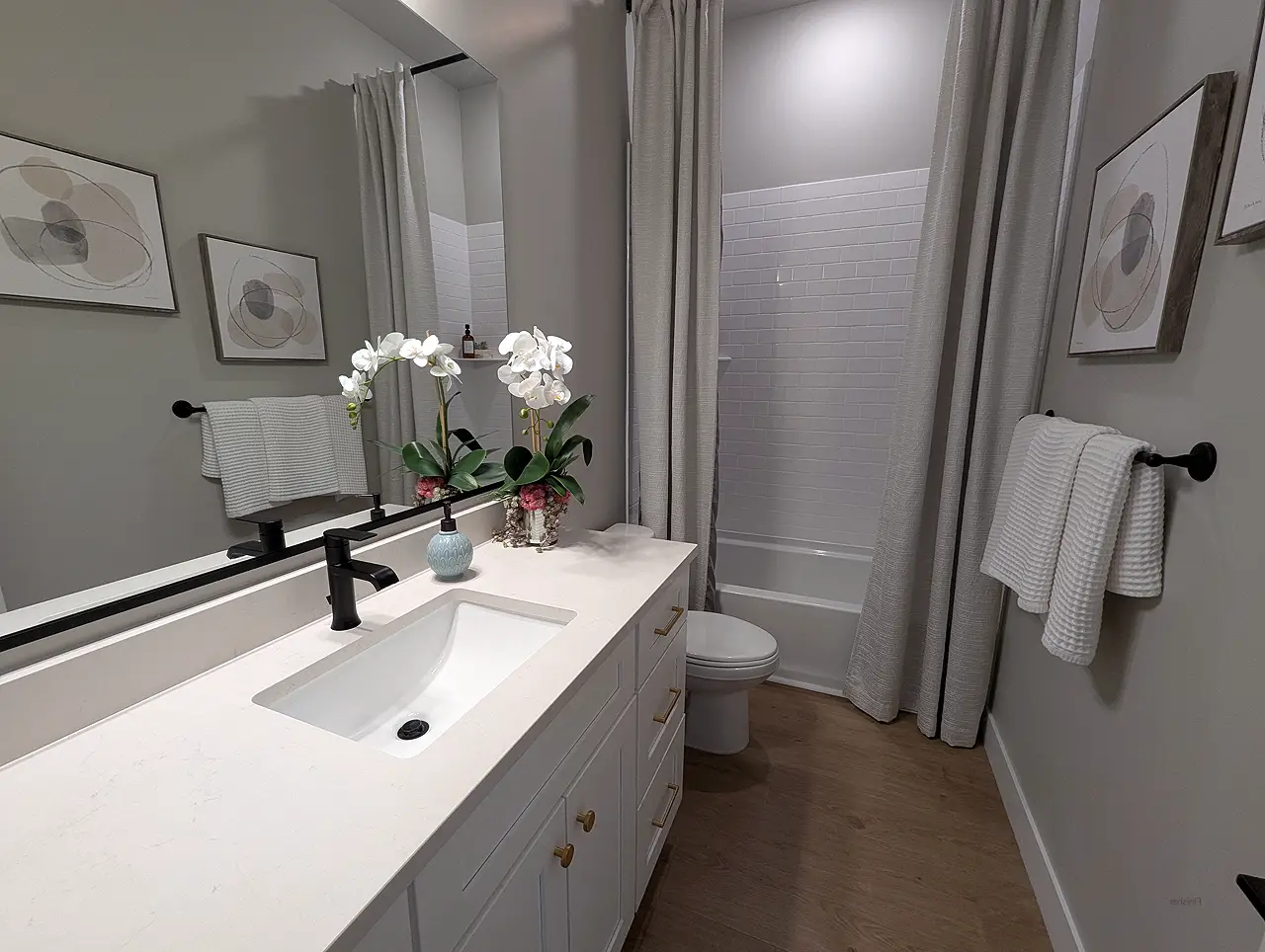 Basement bathroom in Eagle Mountain Utah