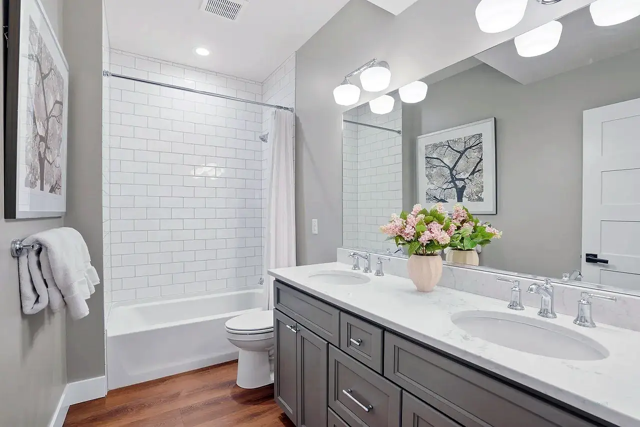Utah Basement Finishing- high end bathroom finish
