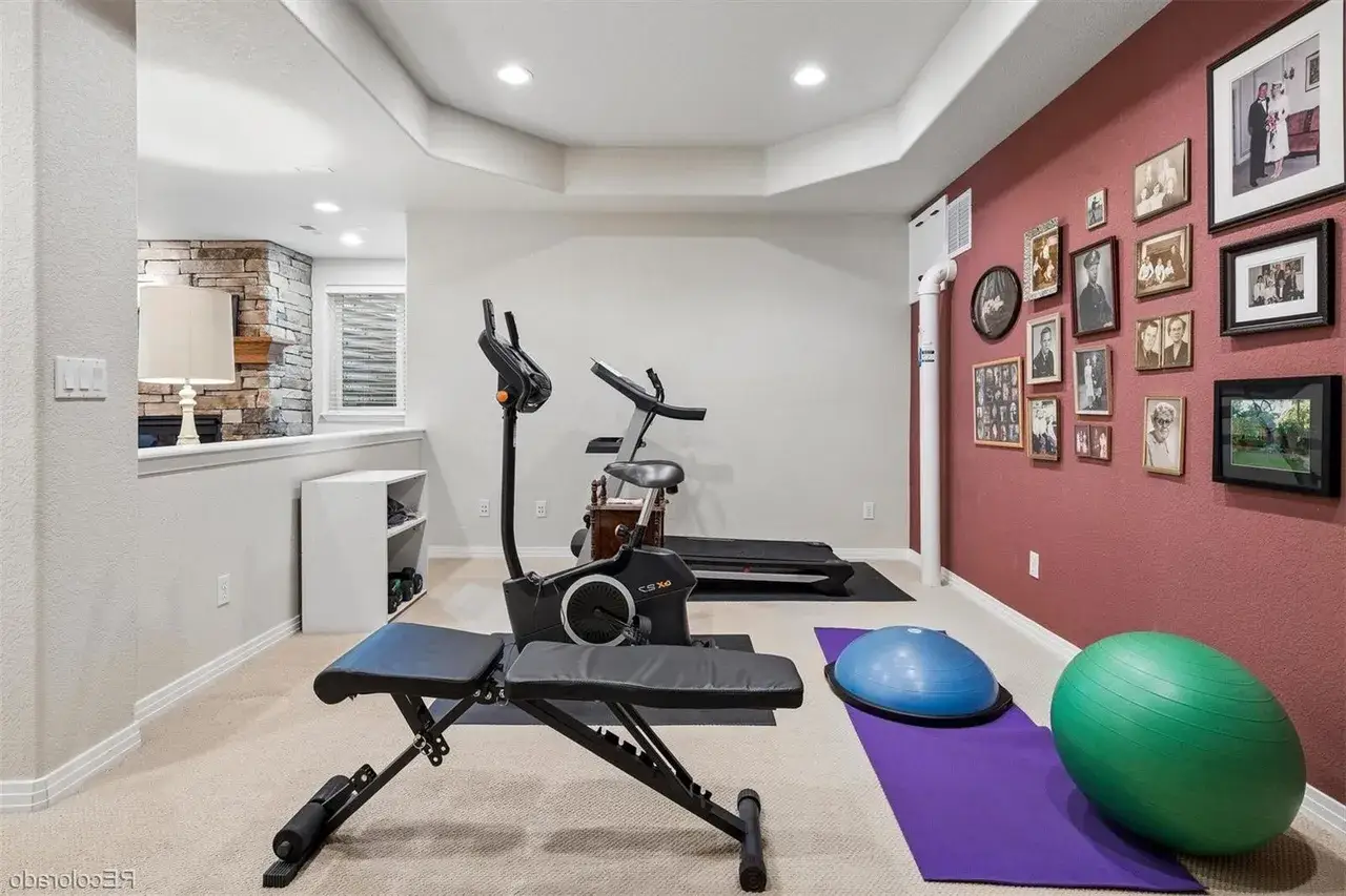 09071032 Utah Basement finished with a small home gym