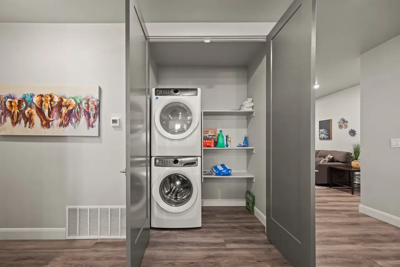 Utah Basement Finisher- basement laundry