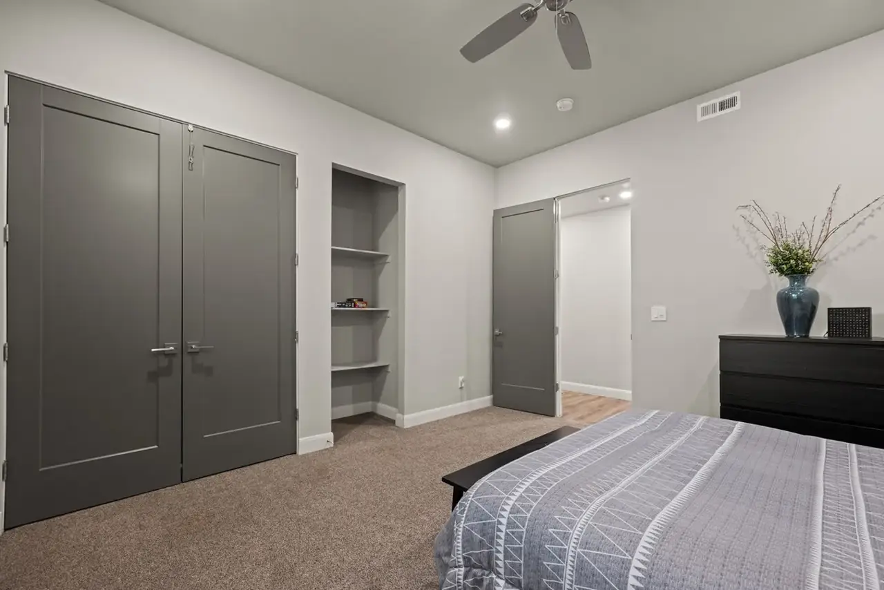 09161146 Pleasant Grove Utah basement bedroom with built in storage